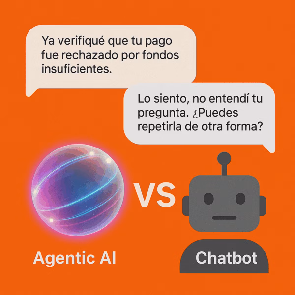 Cuál es la diferencia entre Chatbots con Agentic AI y chatbots tradicionales