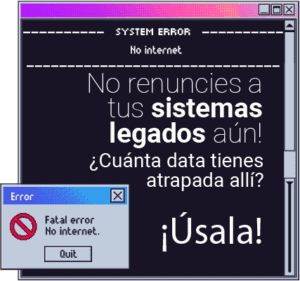 ¿Adoptar tecnologías disruptivas cuando aún mantenemos sistemas legados? No es imposible.